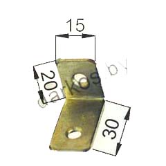 Уголок мебельный 20х30х15 №18