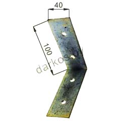 Уголок 100х40 №33