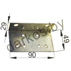 Уголок кроватный 29х49х90 №1