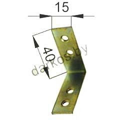 Уголок мебельный 15х40 №7