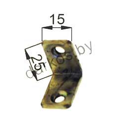 Уголок мебельный 25х25х15 №19