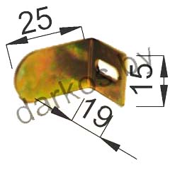 Уголок (полкодержатель) №34